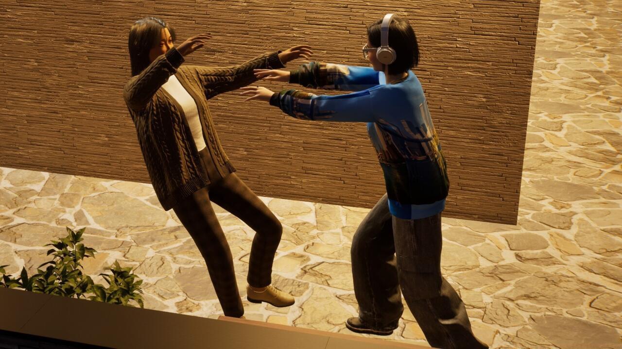 Developing your karma unlocks more options