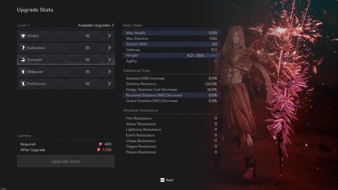 Build your stamina early