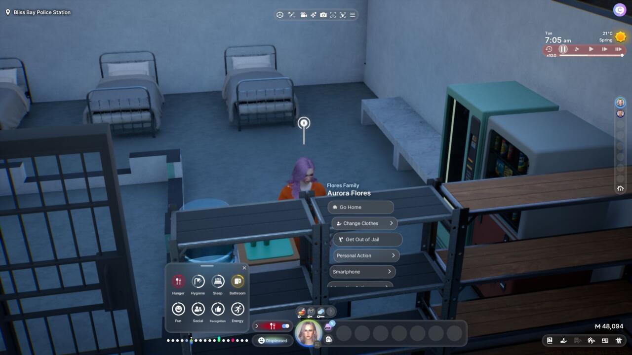 Choosing to go home from jail