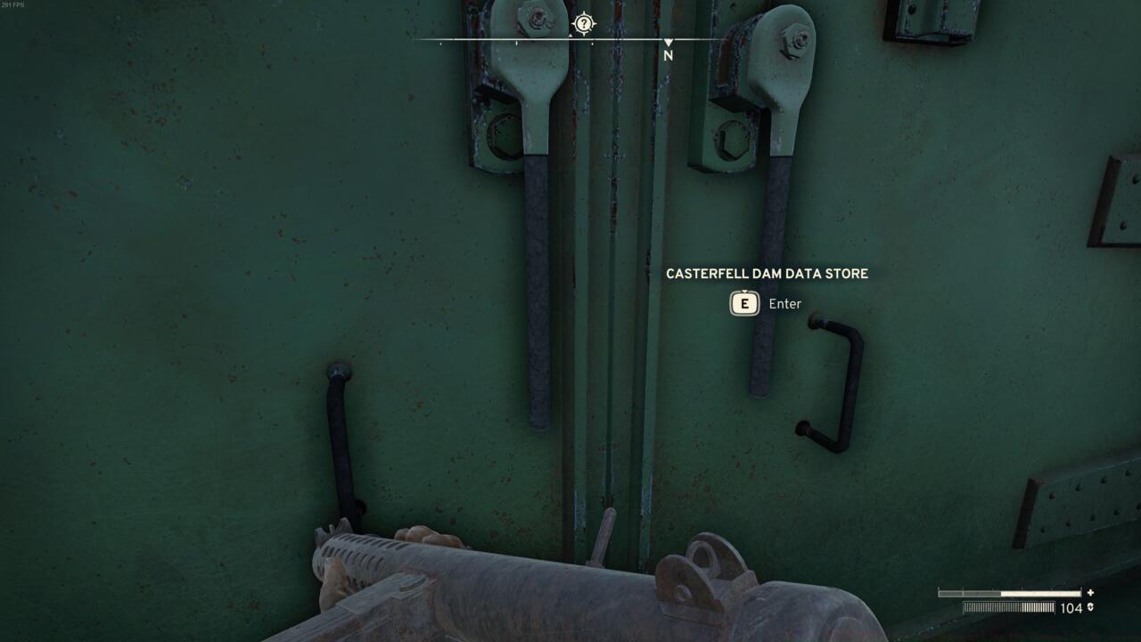 Entering the Casterfell Dam Data Store