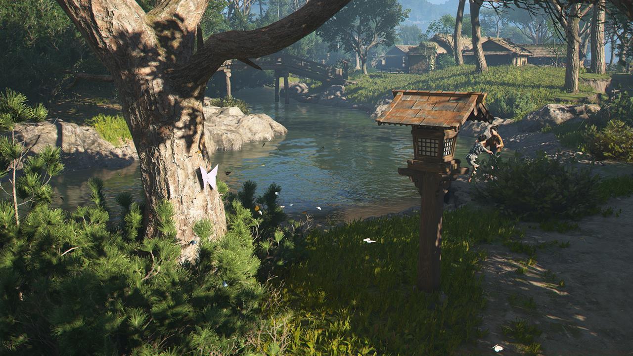 Purple Origami Butterfly