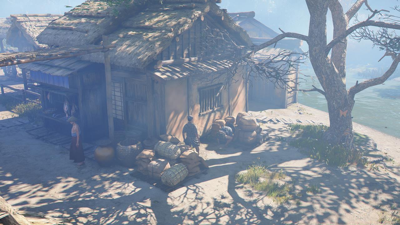 Orange Origami Butterfly