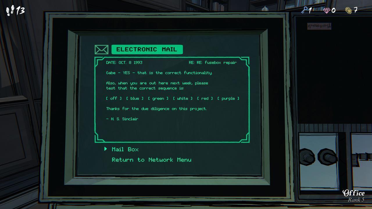 Breaker Box Puzzle: Office clue