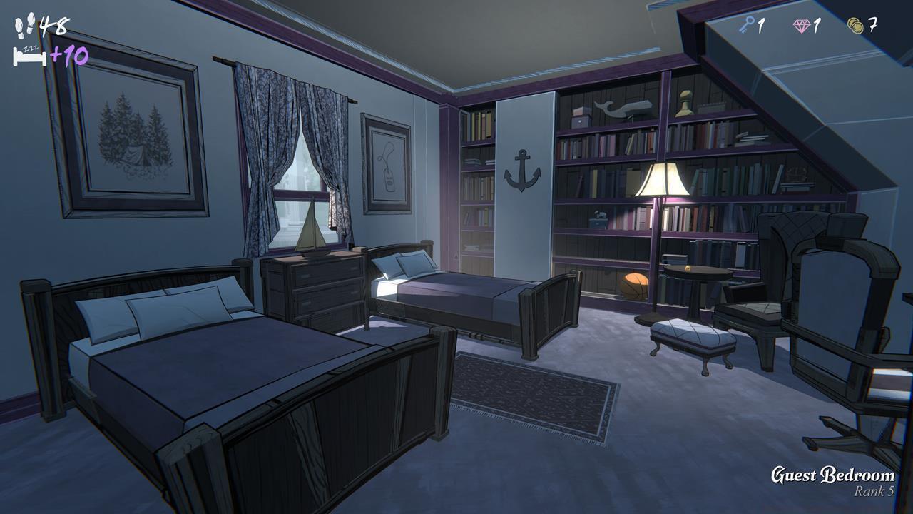 Gaining steps from bedrooms