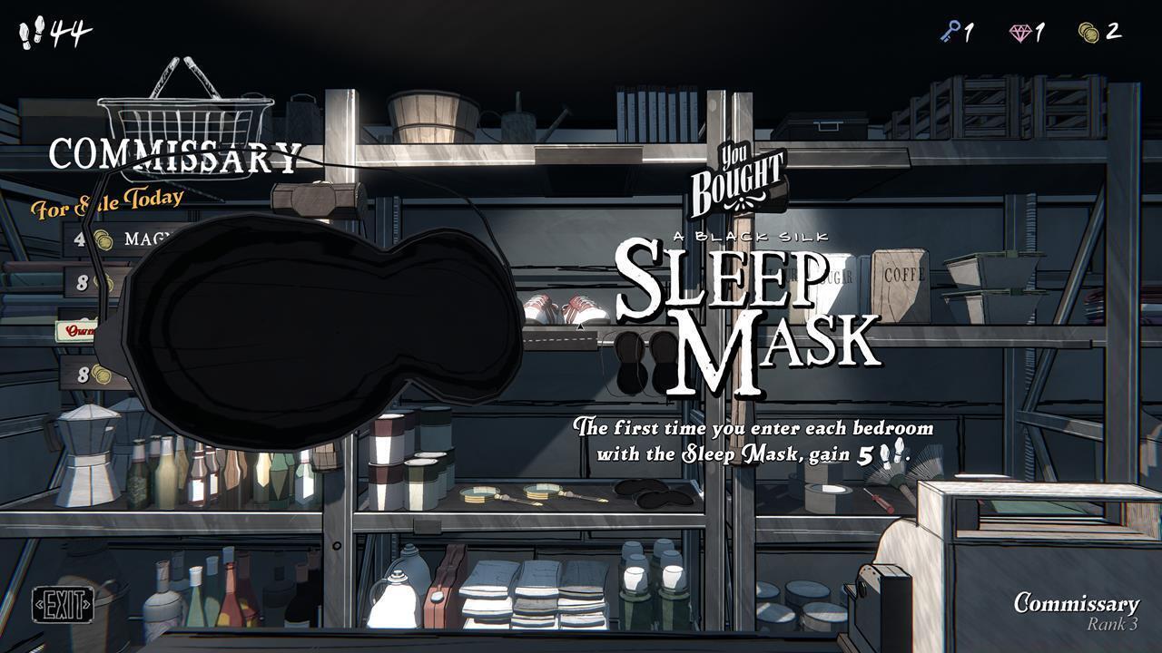 Items that affect the number of steps