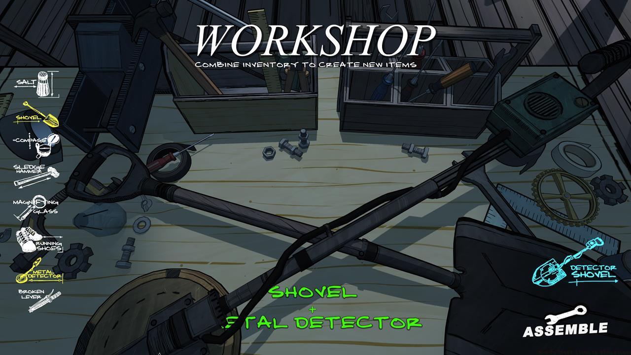 Crafting requires you to combine two or more components.