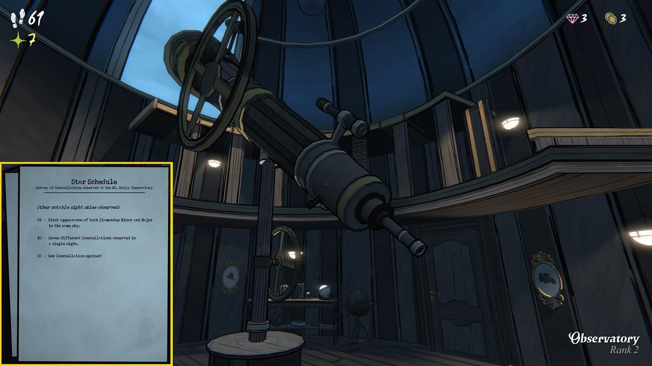 Observatory: Inkwell Constellation and Stars