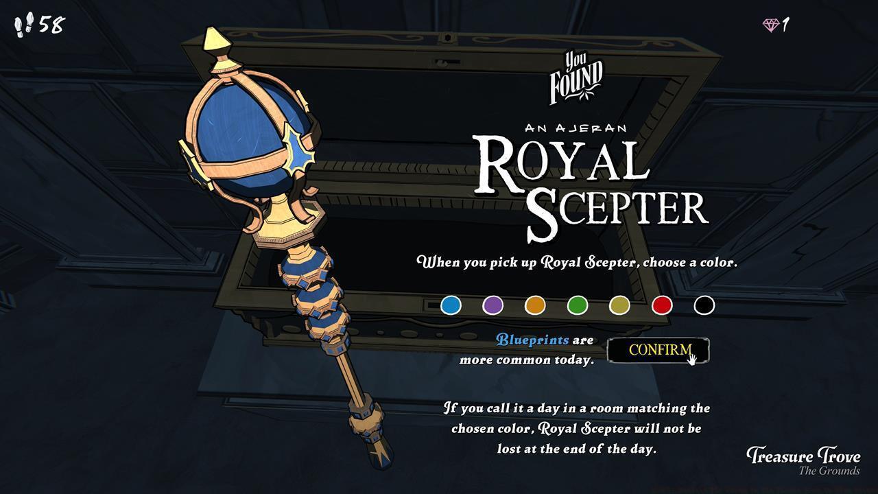 Where to find the Scepter?