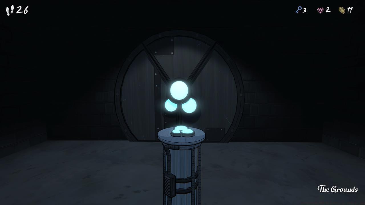 How to reach the Blue Door at the end of the tunnel