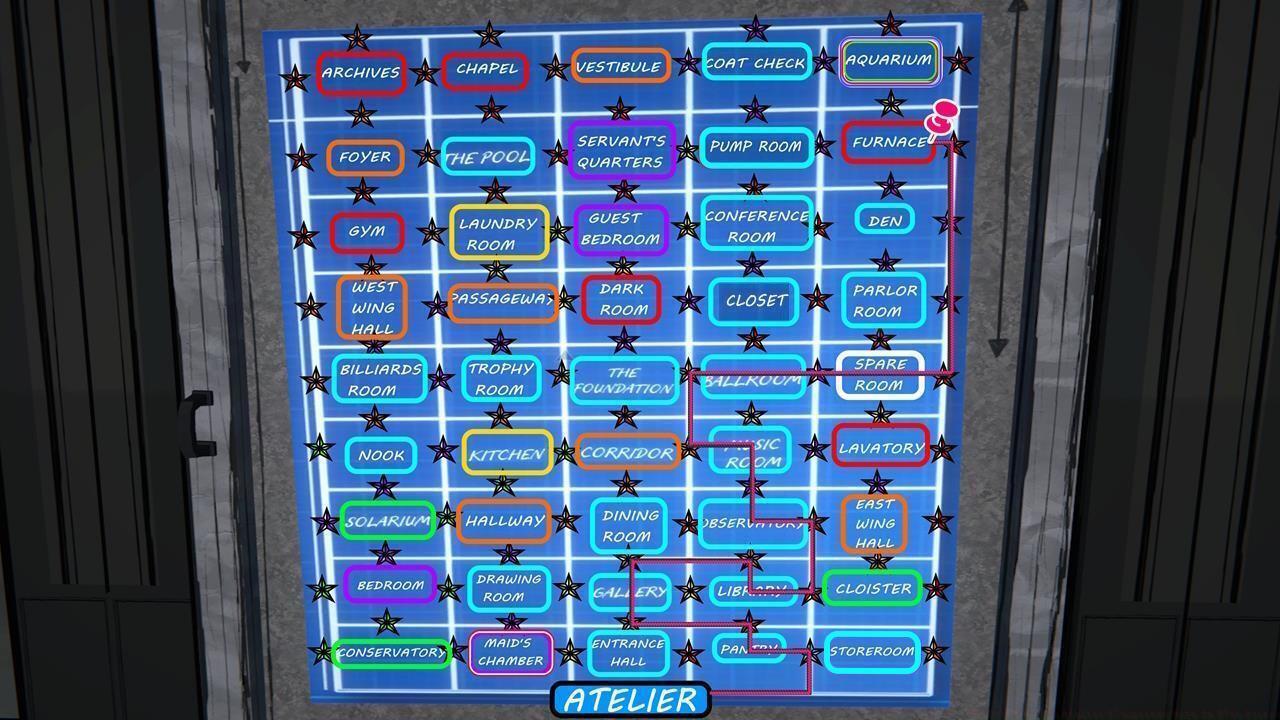 Atelier and Mount Holly Blueprints Maze - How to escape the maze