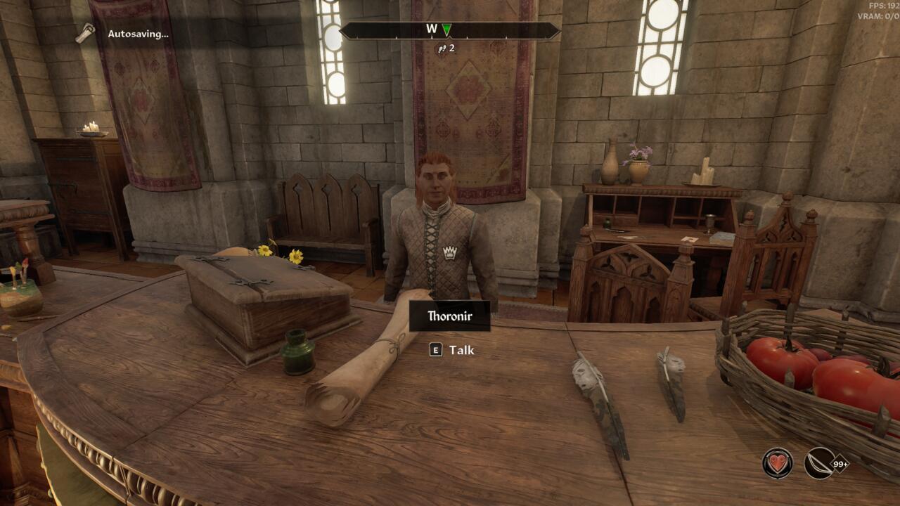 Speaking with Thoronir