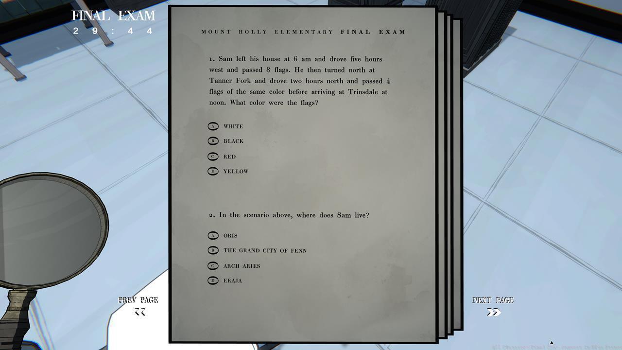 All correct answers for the Classroom final exam