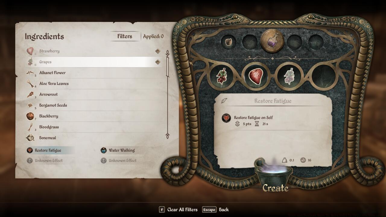 Make and sell potions through Alchemy