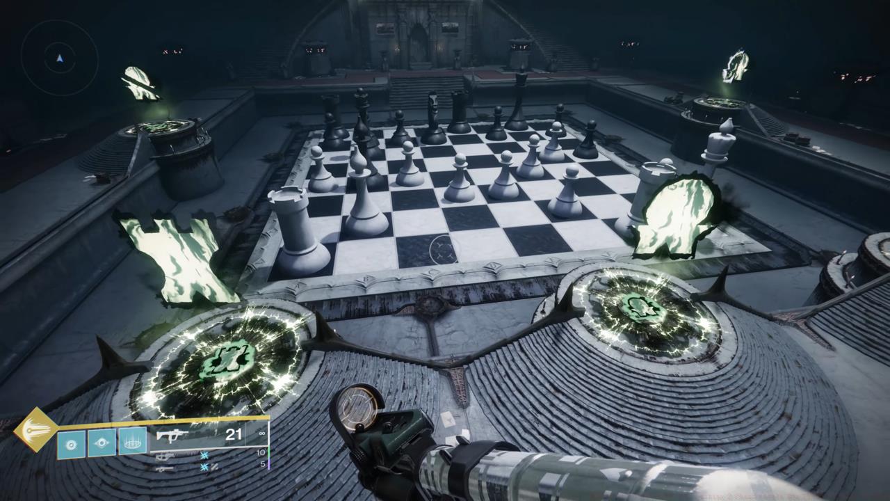 The Destiny 2 chess puzzle