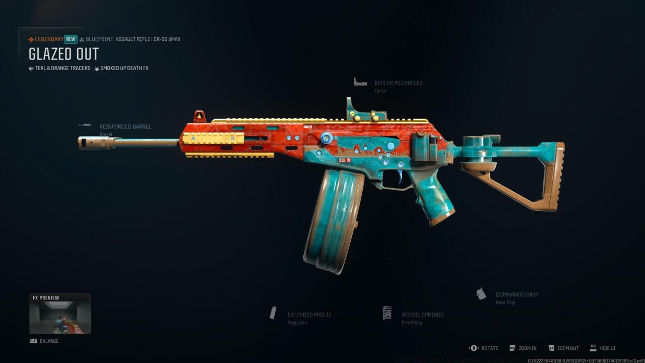 Glazed Out - Weapon blueprint