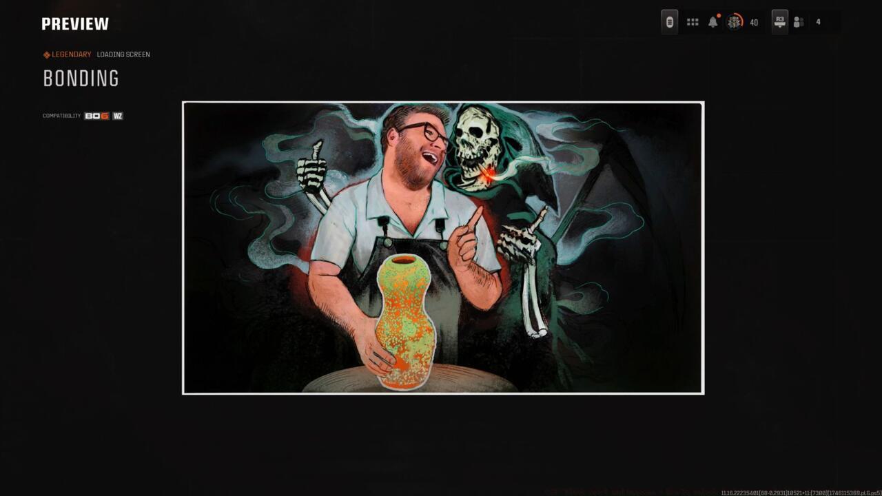 Bonding - Loading screen