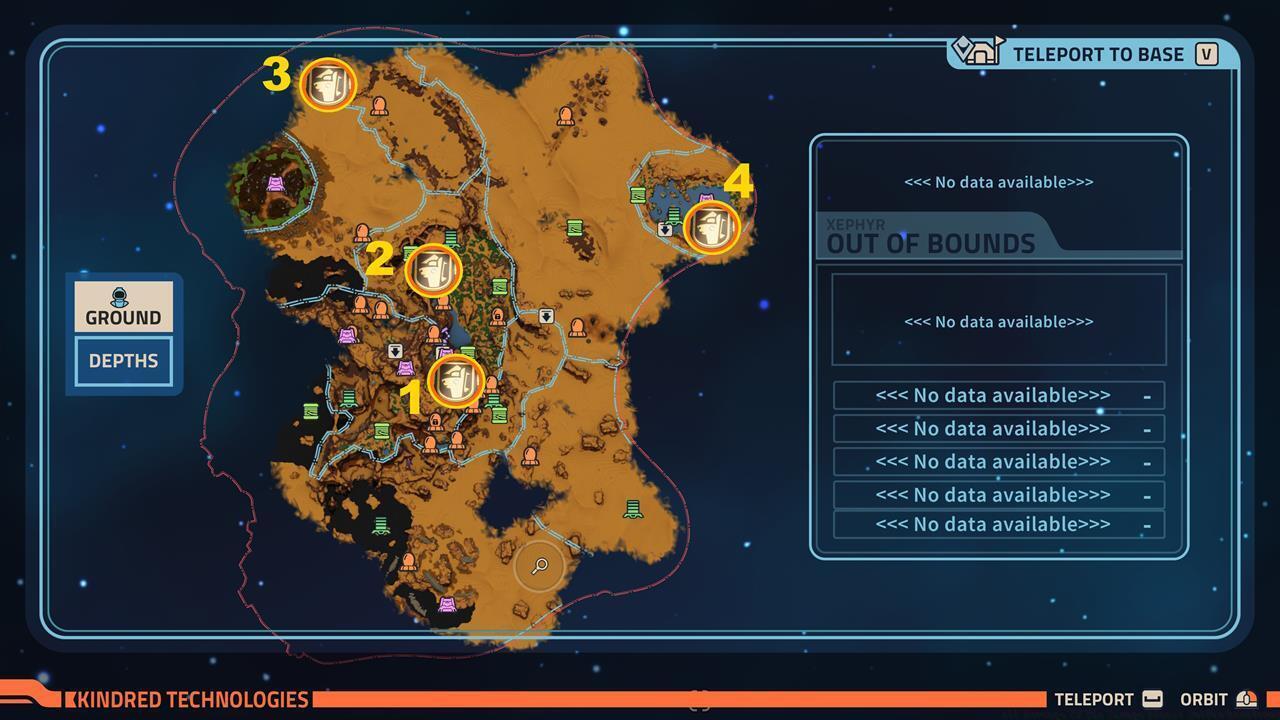 Xephyr selfie spots map