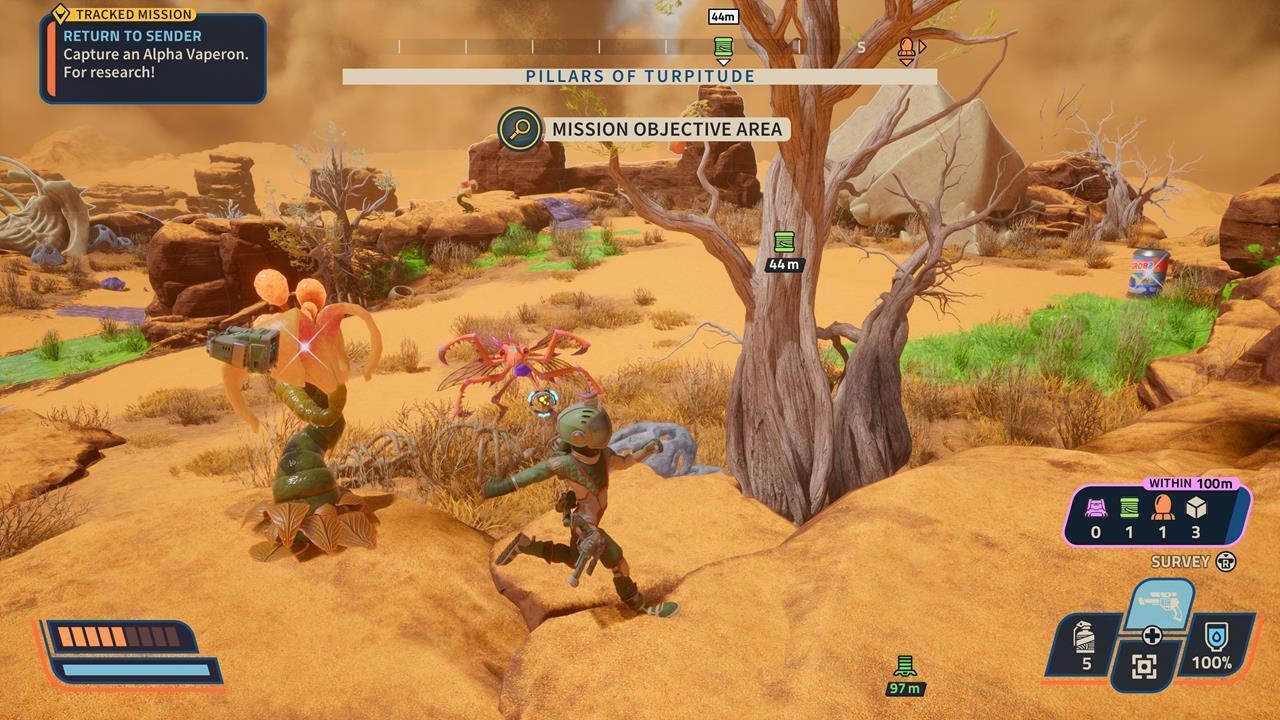 Alien creatures that you can capture in Xephyr