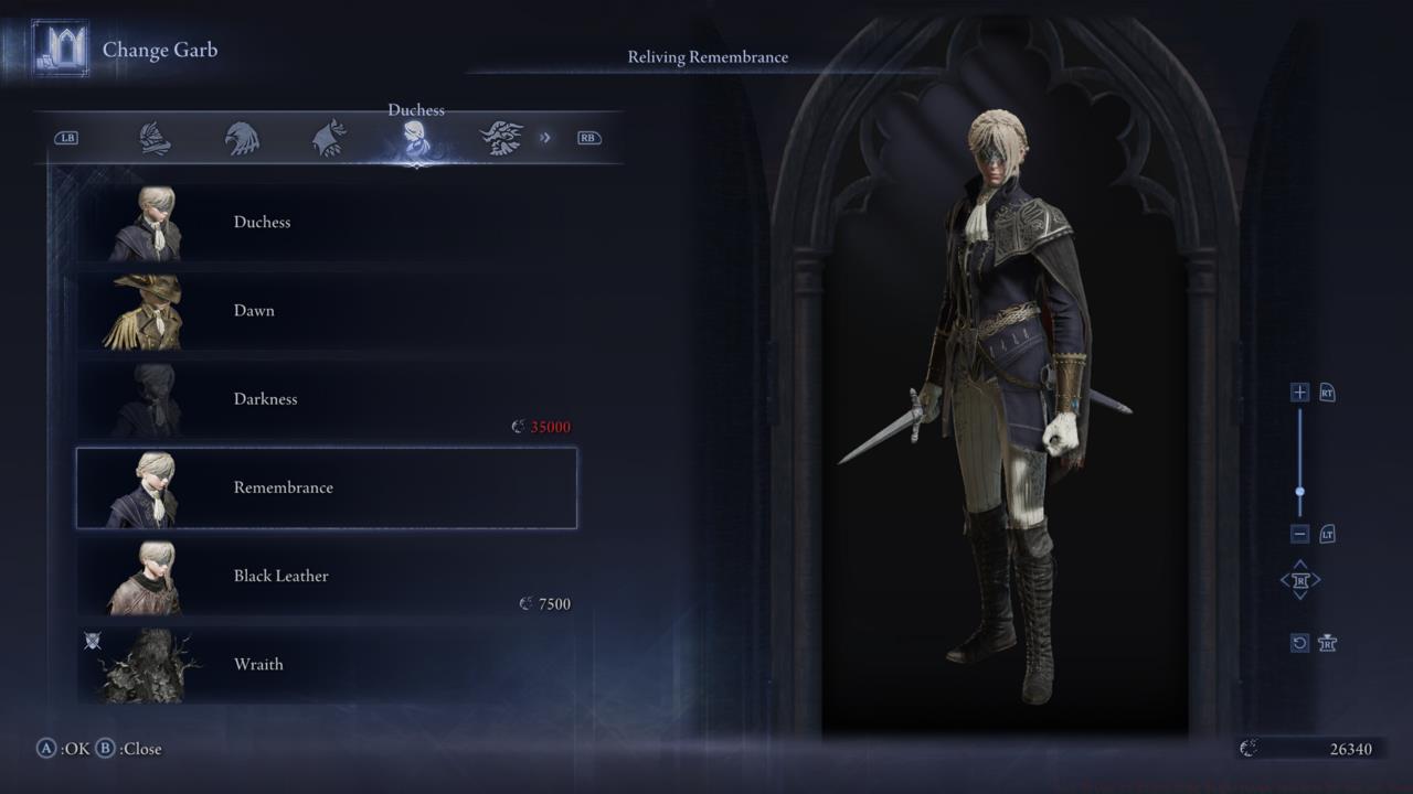 Duchess - Remembrance