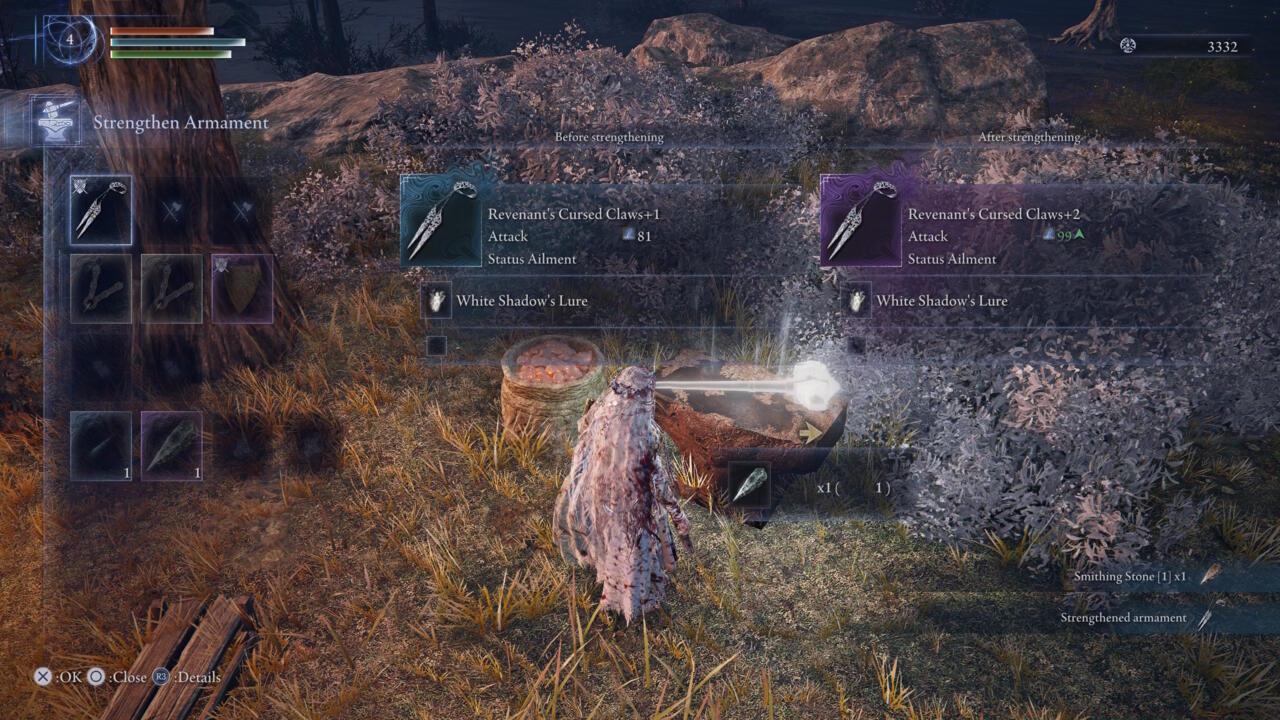 There's no Rune cost to upgrade weapons.