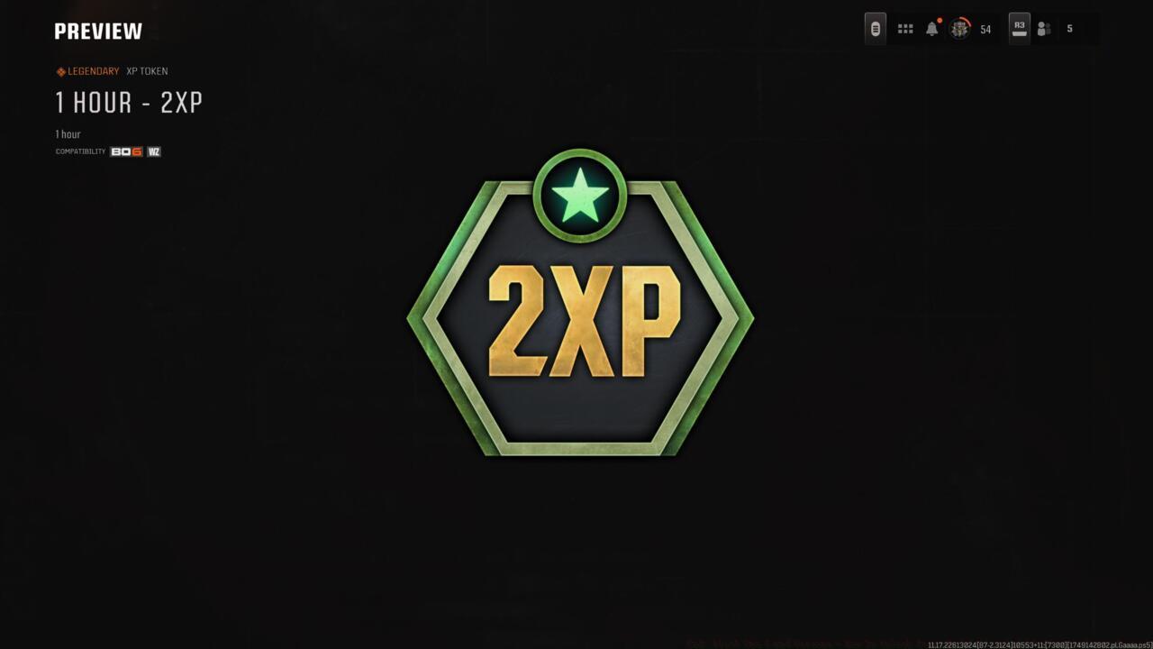 Double XP token