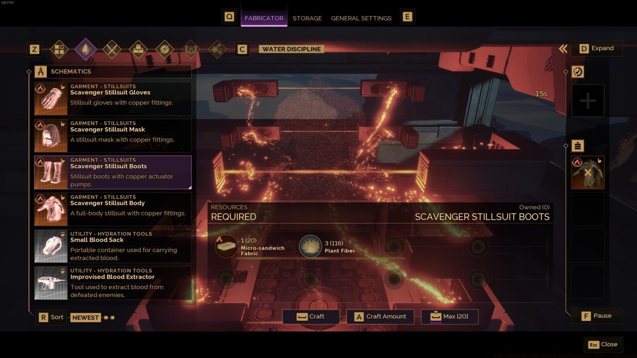 Creating the Stillsuit at the Fabricator