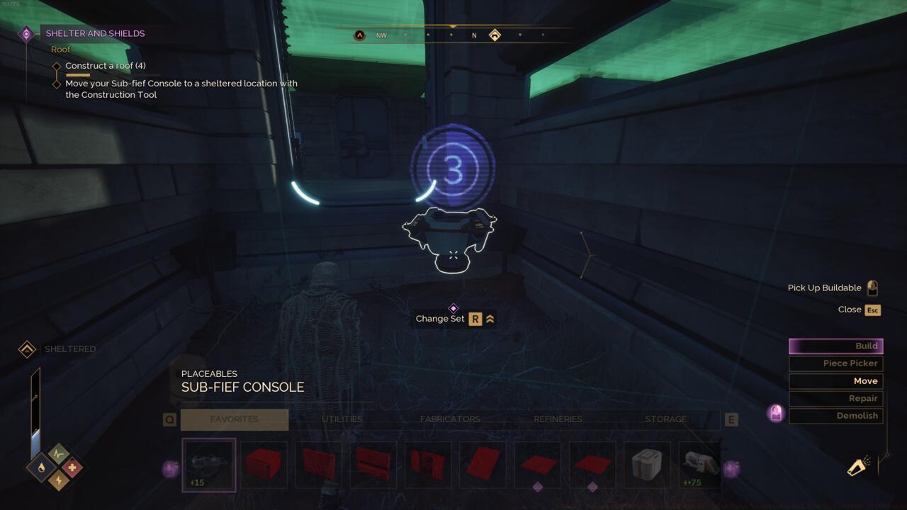 Moving the Sub-fief Console in Dune: Awakening