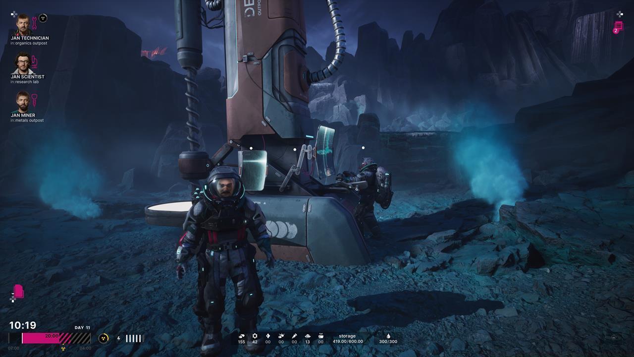 Delegate tasks efficiently using the Assignments interface to maximize base productivity