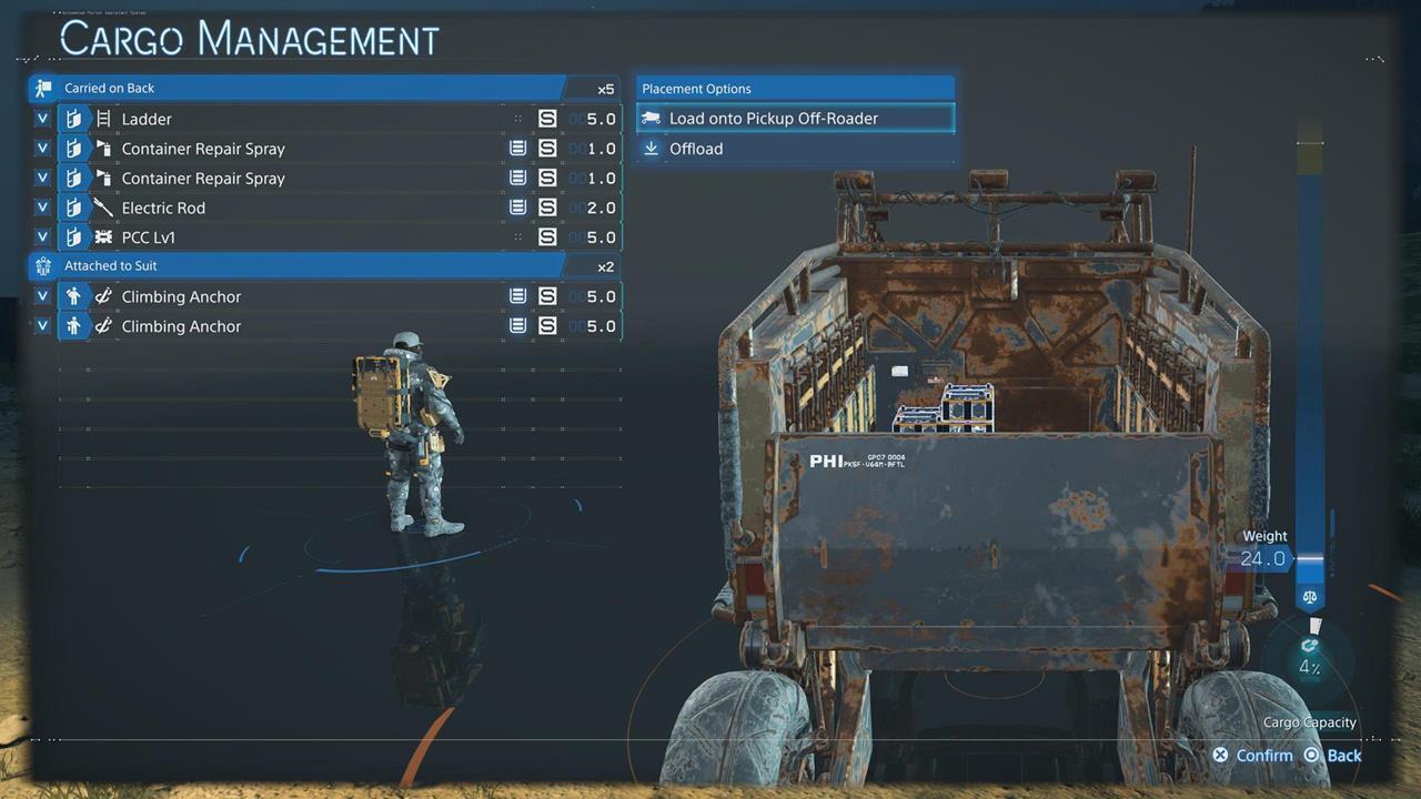 Find a vehicle so you can place all your goodies in it