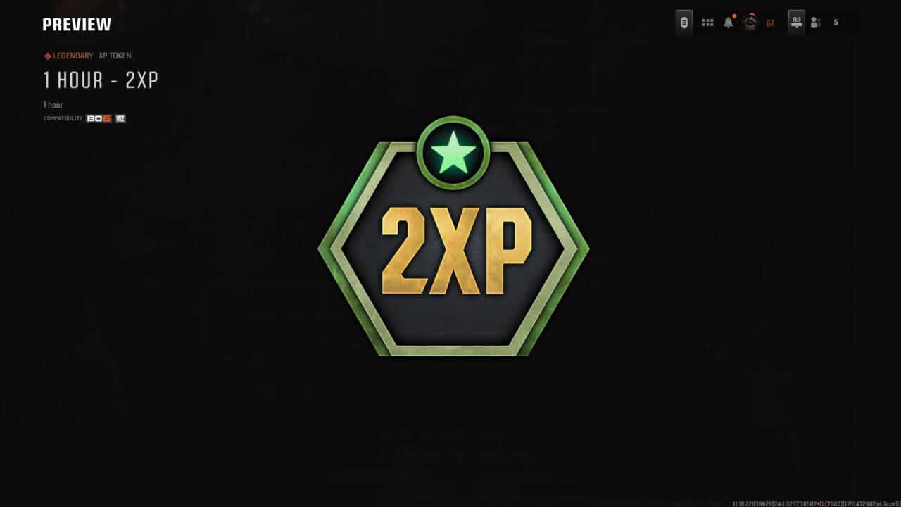 Double XP token