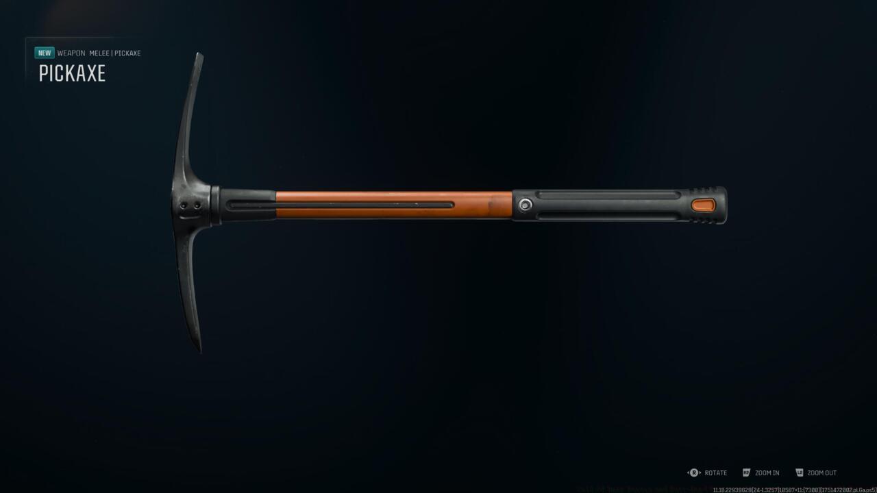 Pickaxe - Melee weapon
