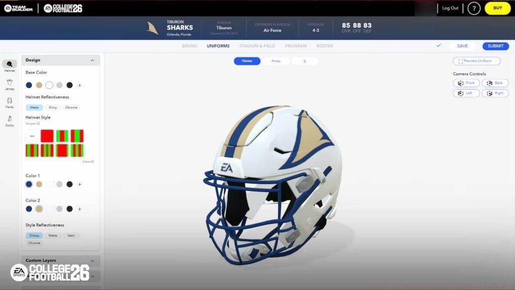 Using the Team Builder website to craft a custom team