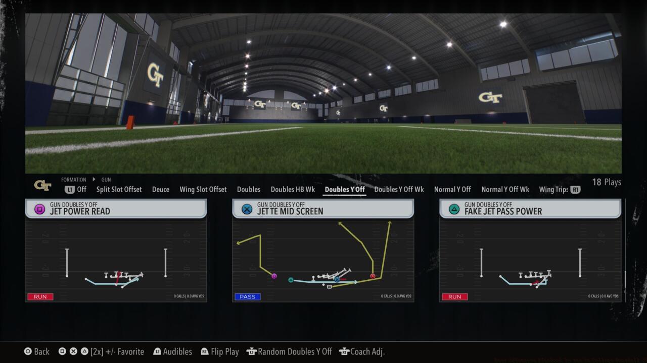 Georgia Tech playbook