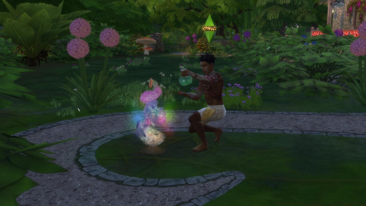 Use emotion potions to keep yourself balanced