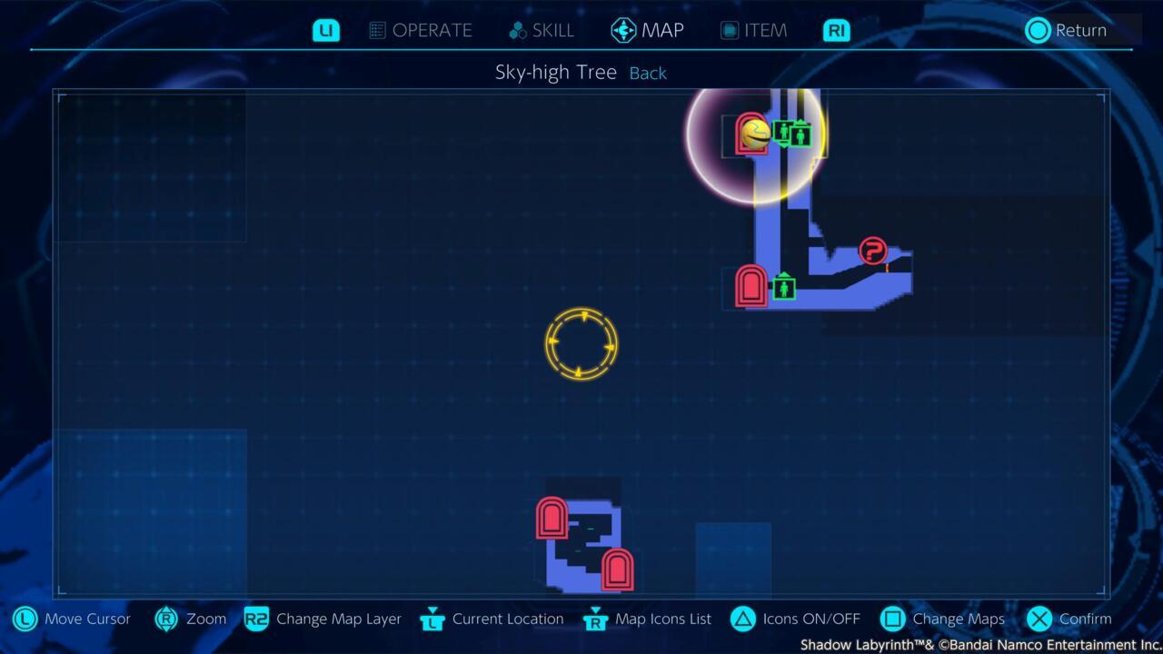 Make sure to use the door to get to the back of the Sky-high Tree, which takes you to the lifts.