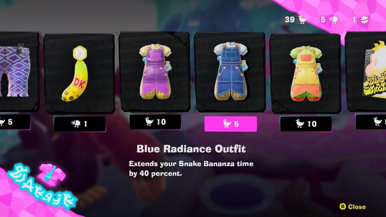 Blue Radiance Outfit