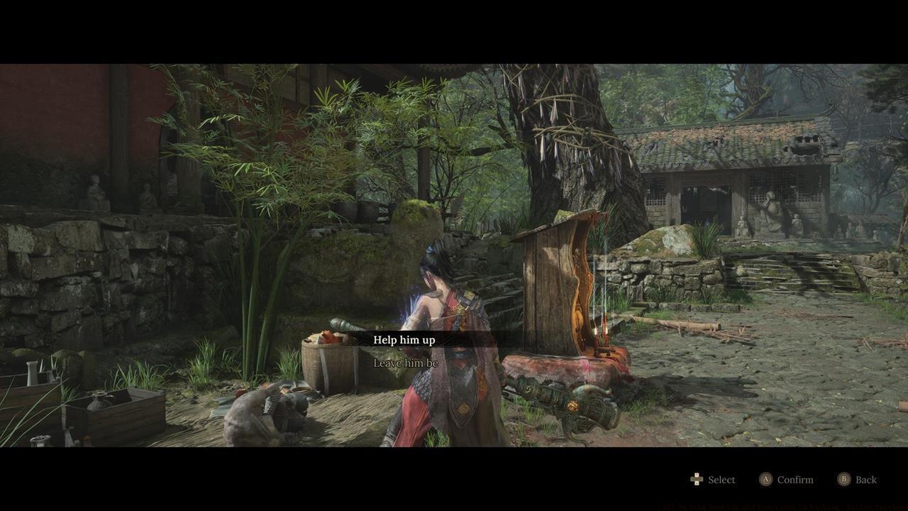 Wu Gang's initial location and items