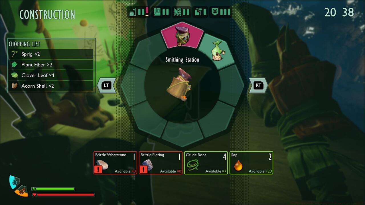 Smithing Station crafting requirements