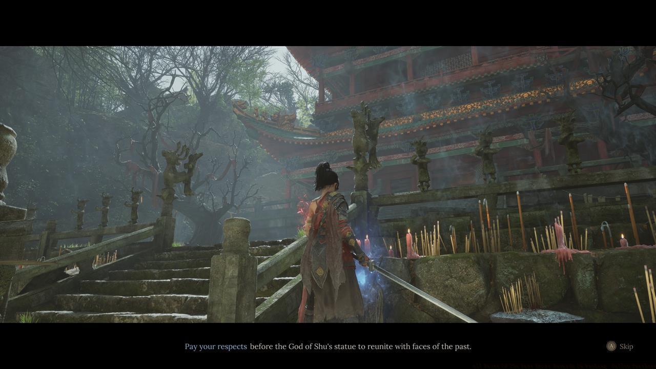 Faces of the Past location #1: Worship's Rise - Shu Sanctum