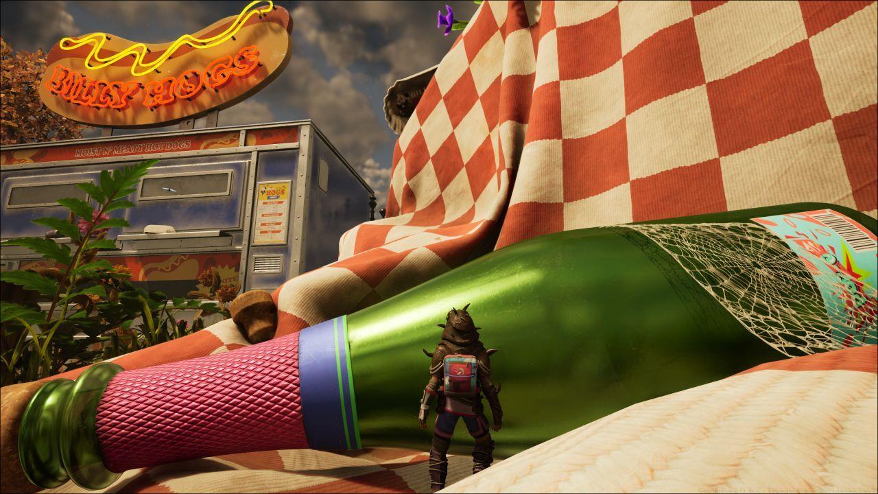 Follow up this side of the tablecloth