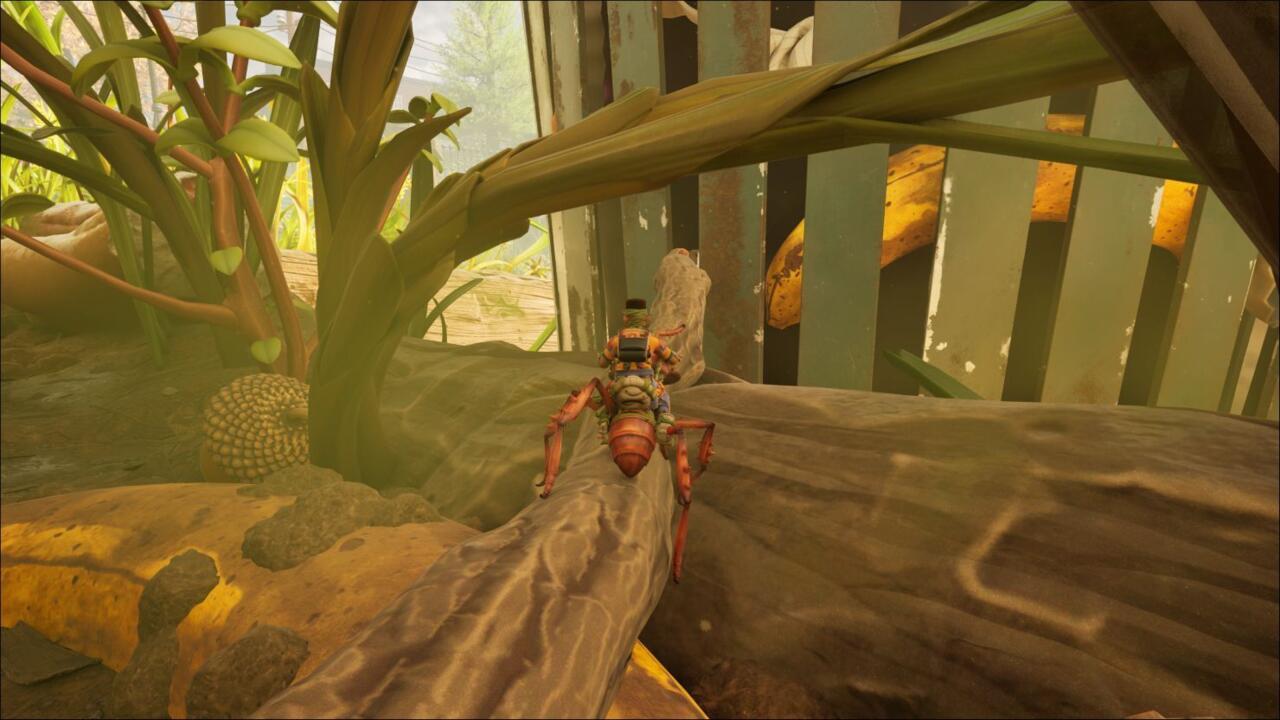 Climb the Garbage Can POI here