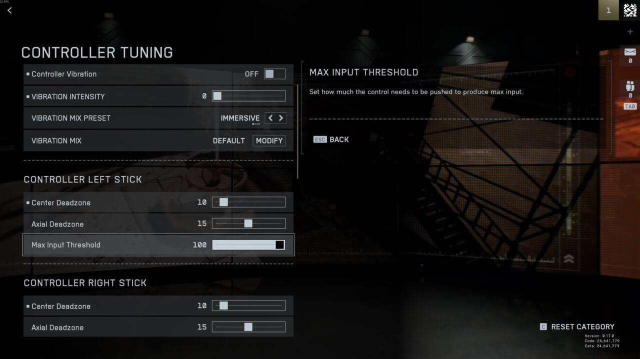 Setting the right Controller Tuning settings