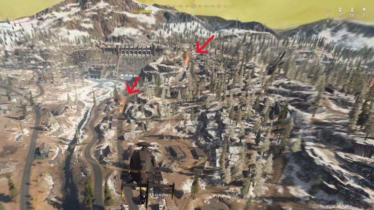 Look for these smoke signals on the map