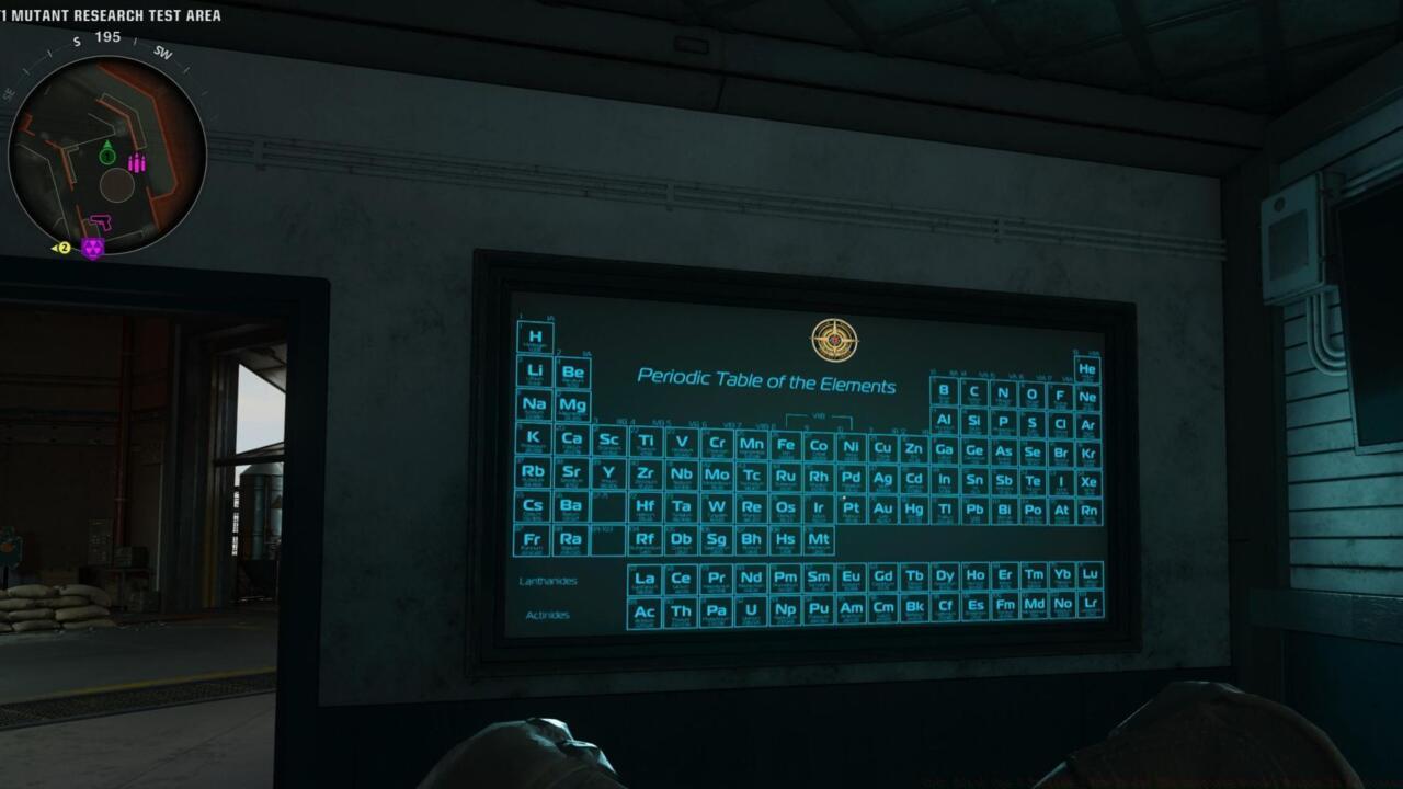 Get second letter and use Periodic Table