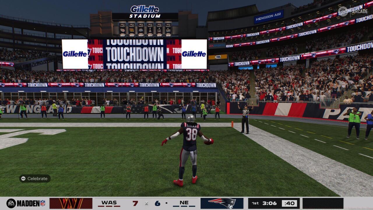 The Celebration icon appears in the bottom-left corner of the screen