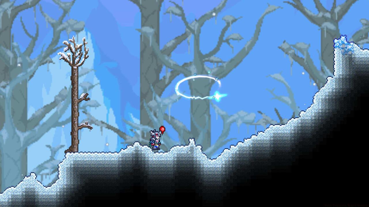 Magic Missile floats towards its target