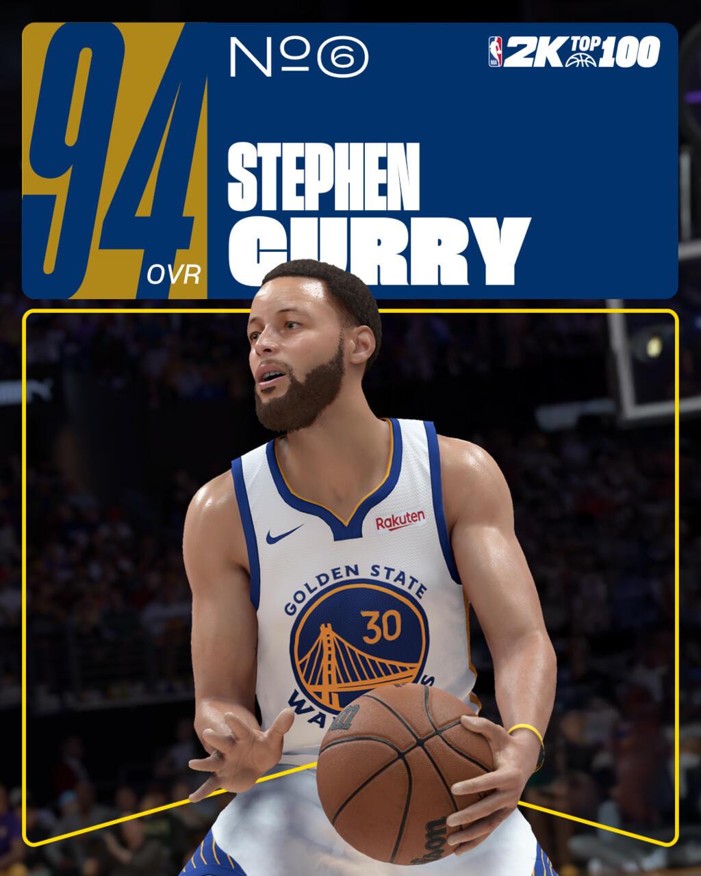 Stephen Curry - 95 OVR
