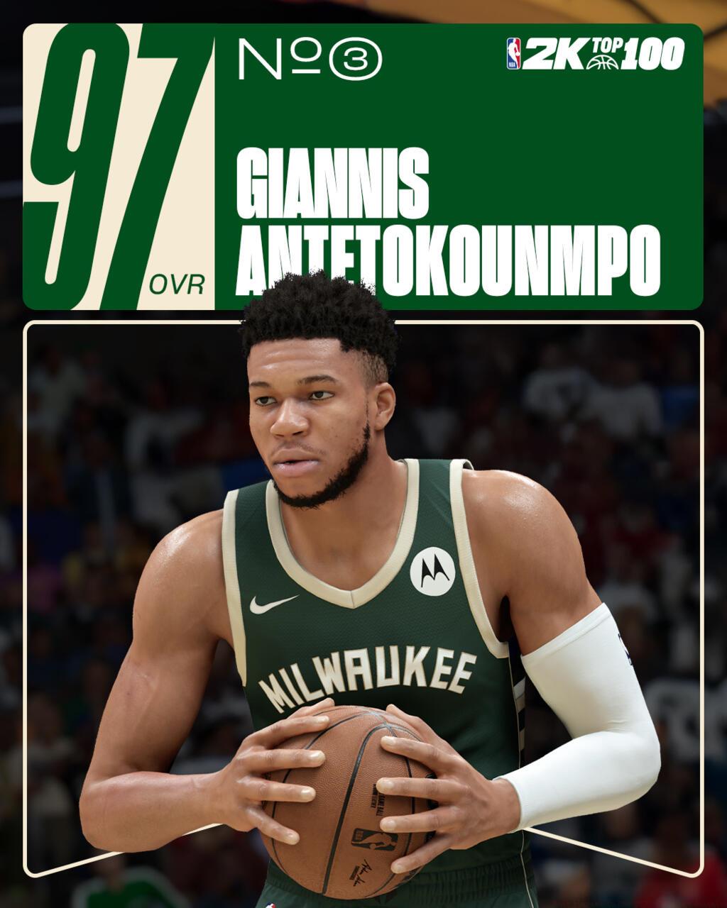 Giannis Antetokounmpo - 97 OVR