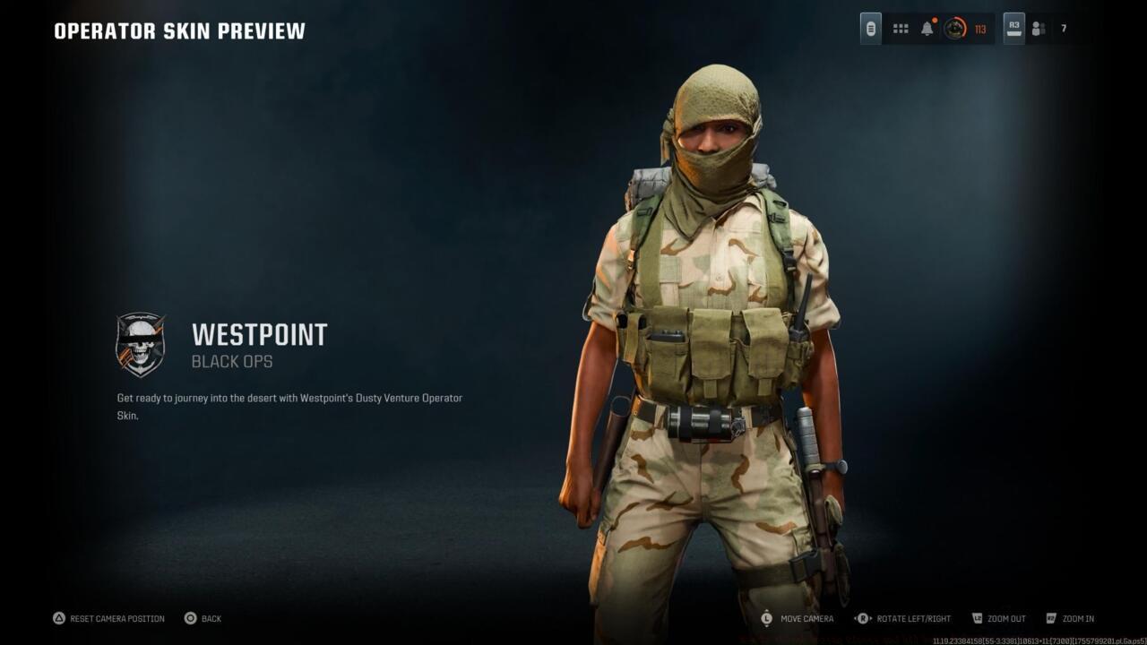 Dusty Venture - Operator skin