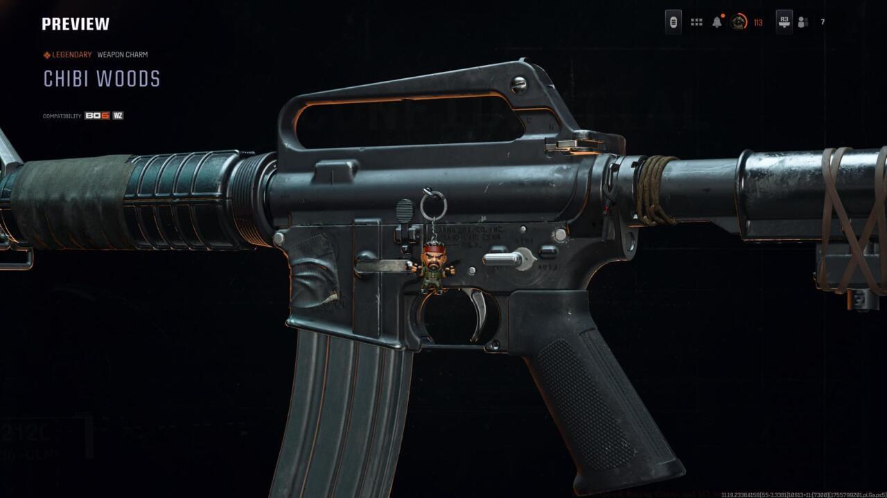 Chibi Woods - Weapon charm